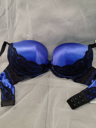 32A34C日韩欧美内衣文胸有无钢圈聚拢蕾丝有无插垫40