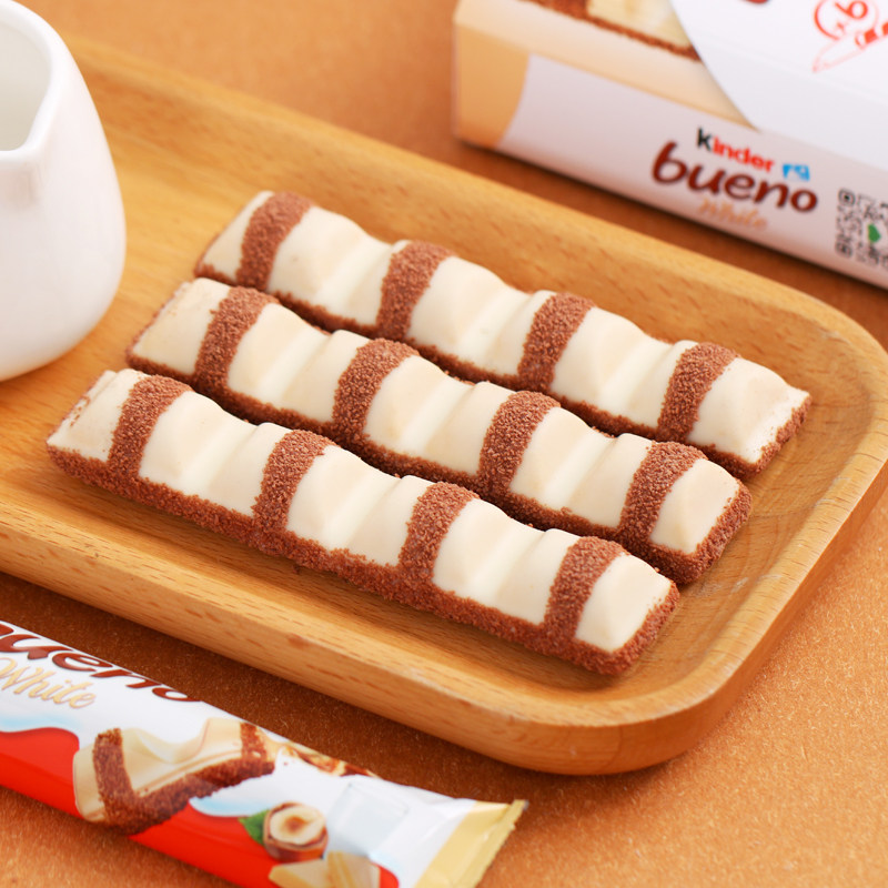 德国进口零食品费列罗健达缤纷乐榛子巧克力酱脆皮夹心威化饼干条