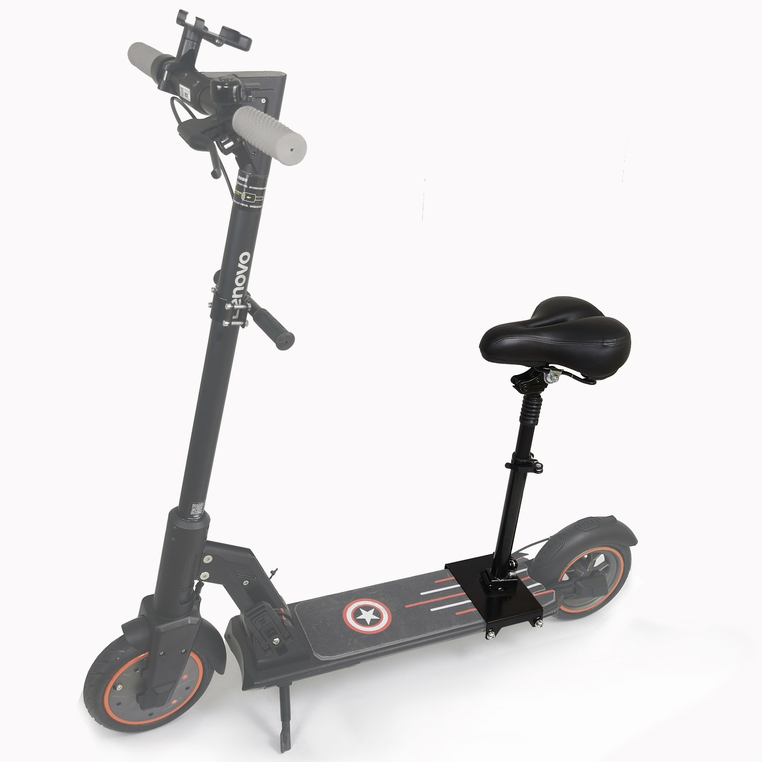 用于联想电动滑板车m2折叠座椅车筐车头包锁手机支架配件贴纸轮胎