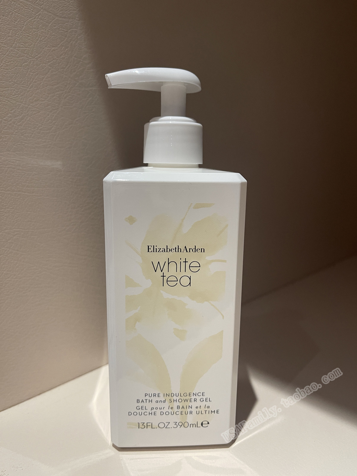 美国伊丽莎白雅顿沐浴露清香白茶味390ml 品牌授权 仙女香超好闻