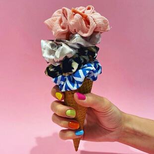 新品包邮德国Invisibobble发圈大肠甜甜圈复古发绳进口头饰不伤发