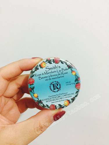 美国rosebudsalve花蕾润唇膏