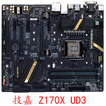 Gigabyte/技嘉 Z170X Gaming 3 UD3台式机大主板 DDR4内存支持M.2