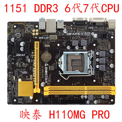 BIOSTAR/映泰H110MGPRO