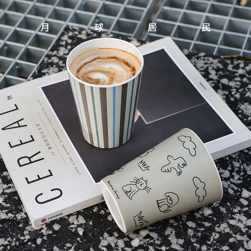 月球居民原创竹纤维中古餐盘露营