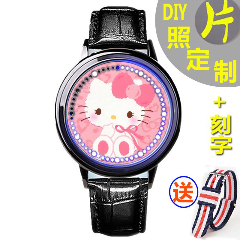 hello kitty KT Hello Kitty children lovely led Spreadsheet jelly student Girl watchesin the Wristwatch , Watch  category - from Buy2taobao.com to provide professional Taobao agent buy service