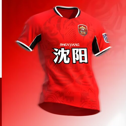 沈阳队2026东北超球衣主客场足球服速干球迷服定制T恤短袖应援服