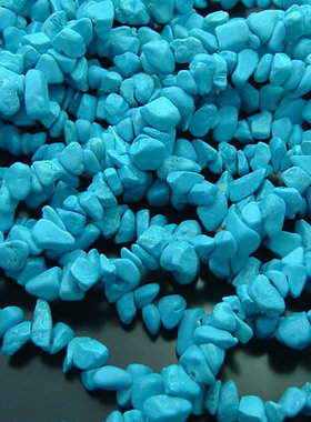 Diy饰品配件 天然珠饰配件 天然散珠 手链珠 天然松石碎石 28634