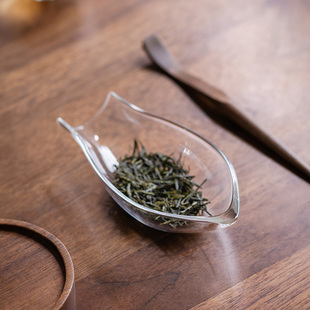 玻璃茶则茶荷赏茶盒功夫茶具茶道配件日式透明茶具用品大全