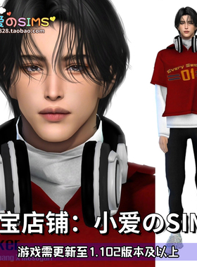 模拟人生4人物捏脸 | 男娃 Walker | 1.102版本丨搭配1套装扮Mods