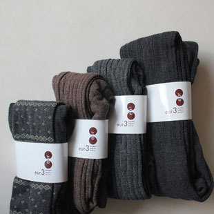 袜森林系九分裤 2条 全棉麻花连裤 日单显瘦竖条纹纯棉打底裤 包邮