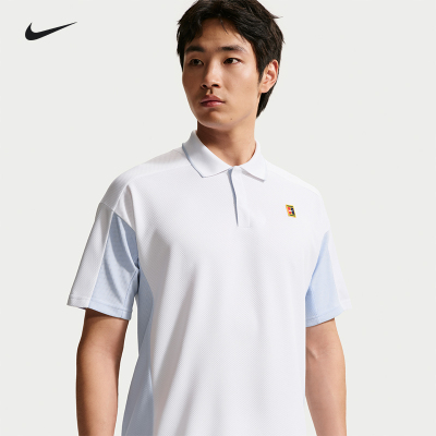 Nike耐克网球服男26新款运动POLO衫翻领上衣短袖T恤IR6293-100