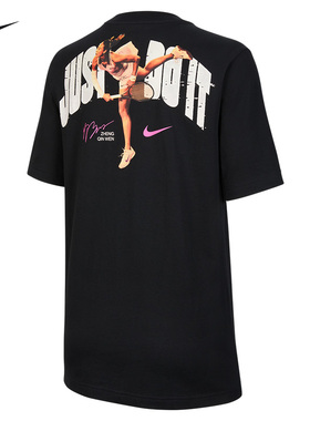 NIKE耐克JUST DO IT 郑钦文中国赛季特别款网球短袖T恤IV6815 010
