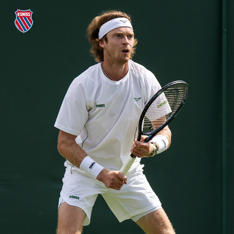 KSWISS盖世威网球服25新款卢布列夫温网同款运动短袖T恤1012018