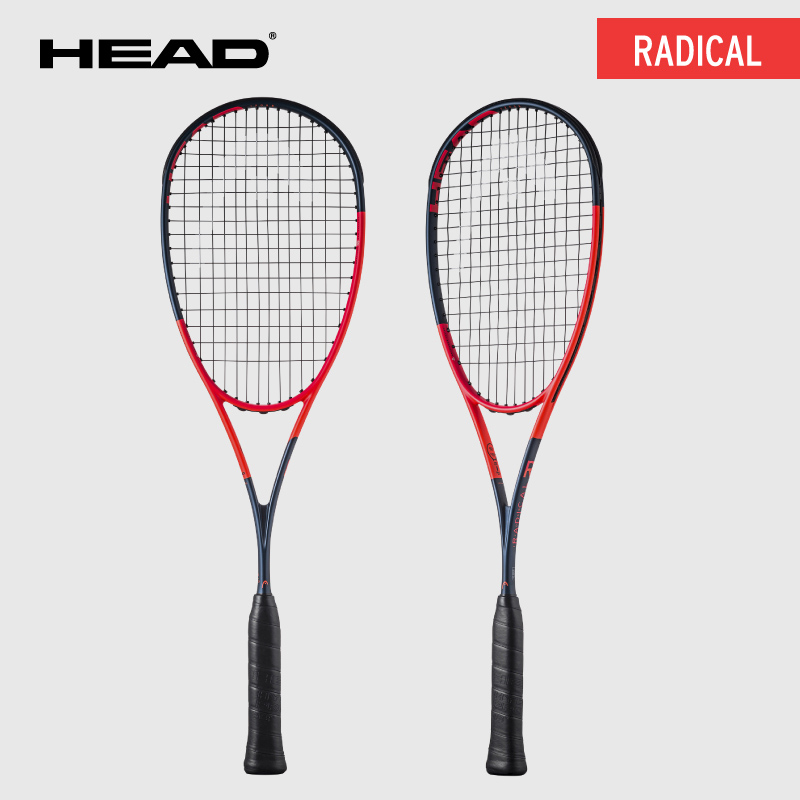 Head海德壁球拍全碳素 Radical 系列男女训练比赛专用球拍210034