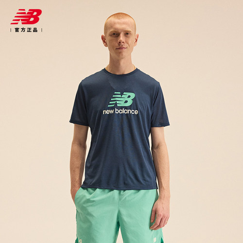 NewBalance澳网联名短袖网球服