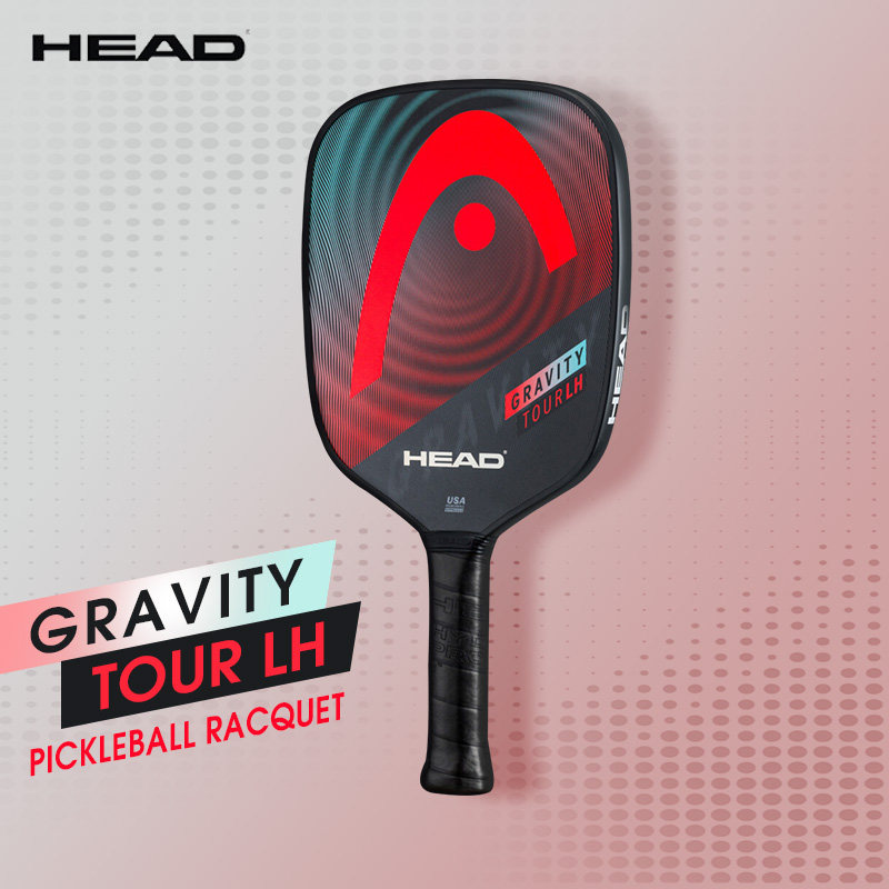 HEAD海德PICKLEBALL匹克球球拍 GRAVITY TOUR系列加长手柄碳纤维