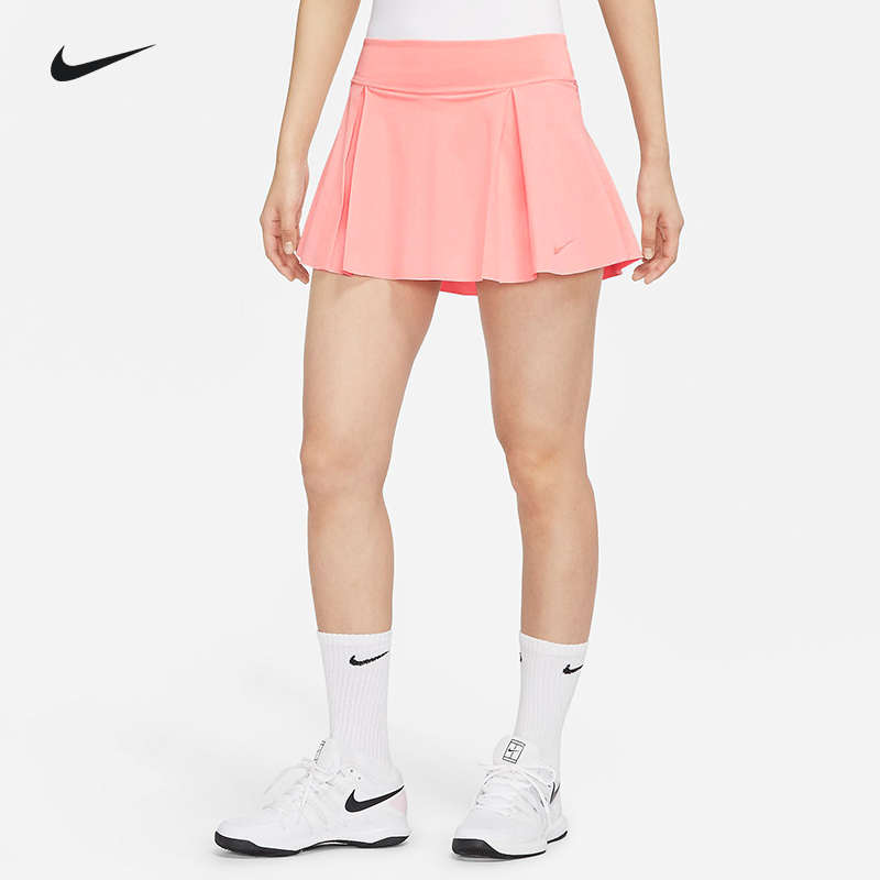 nike耐克网球服女子网球裙百褶运动休闲短裙子内置底裤DD0342 运动/瑜伽/健身/球迷用品 网球服 原图主图