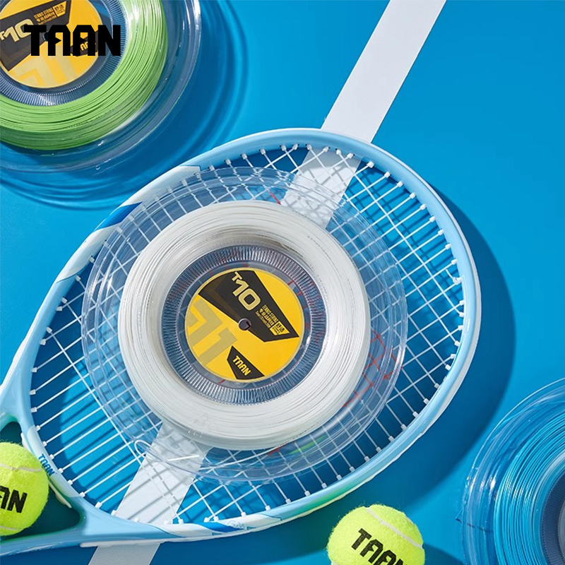 泰昂taan网球线硬线训练比赛线高弹耐打聚酯网球拍线T10大盘200m