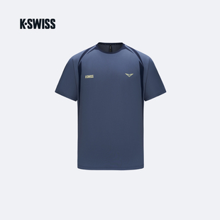 上衣T恤1012020 运动短袖 KSWISS盖世威网球服25新款 卢布列夫美网款