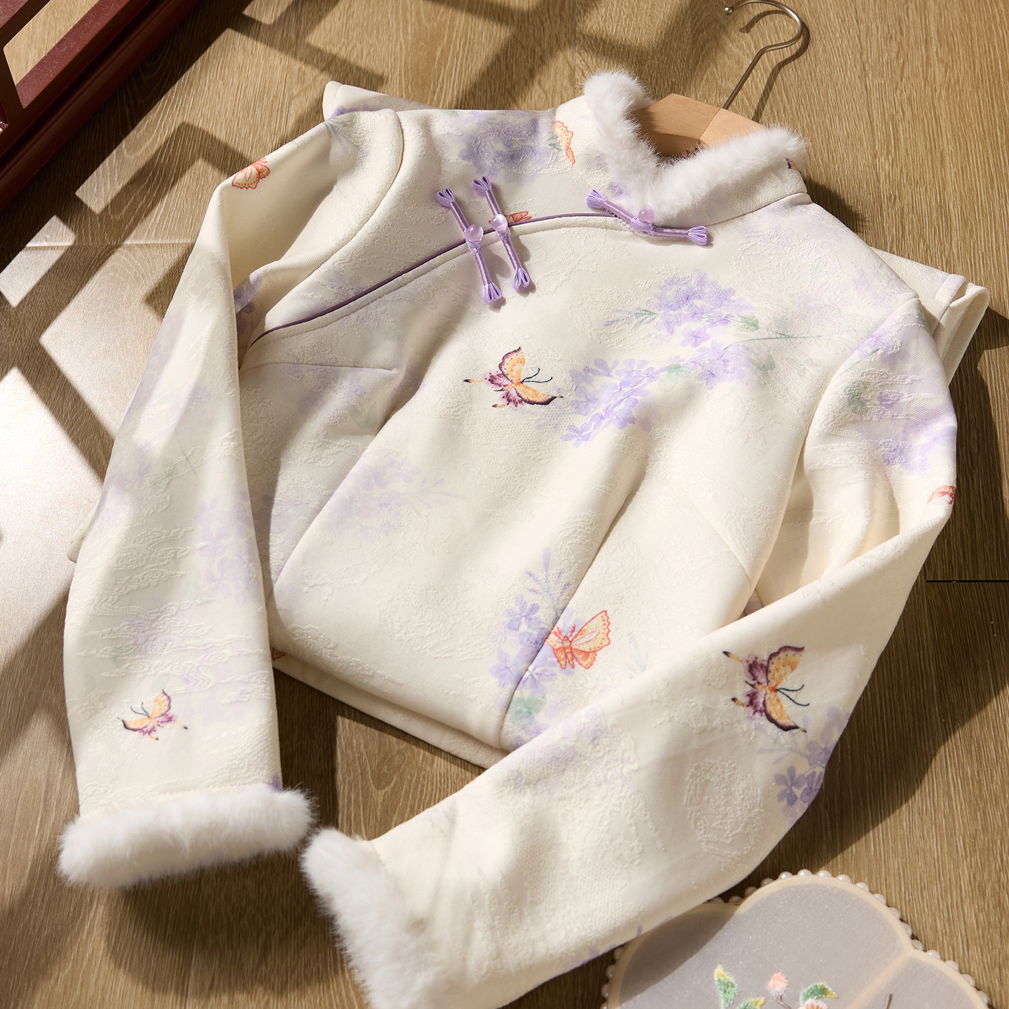 新中式旗袍2025新款少女长袖秋冬