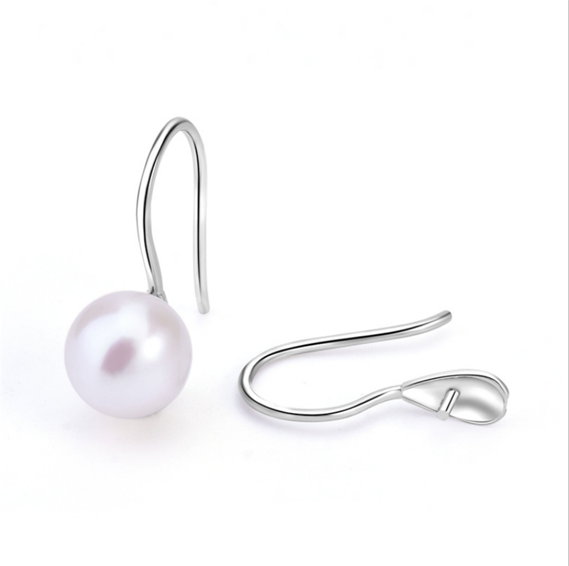 耳钩配件diy925银高跟鞋耳环空托