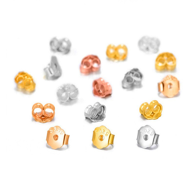 耳环耳堵DIY925银配件耳塞耳钉堵