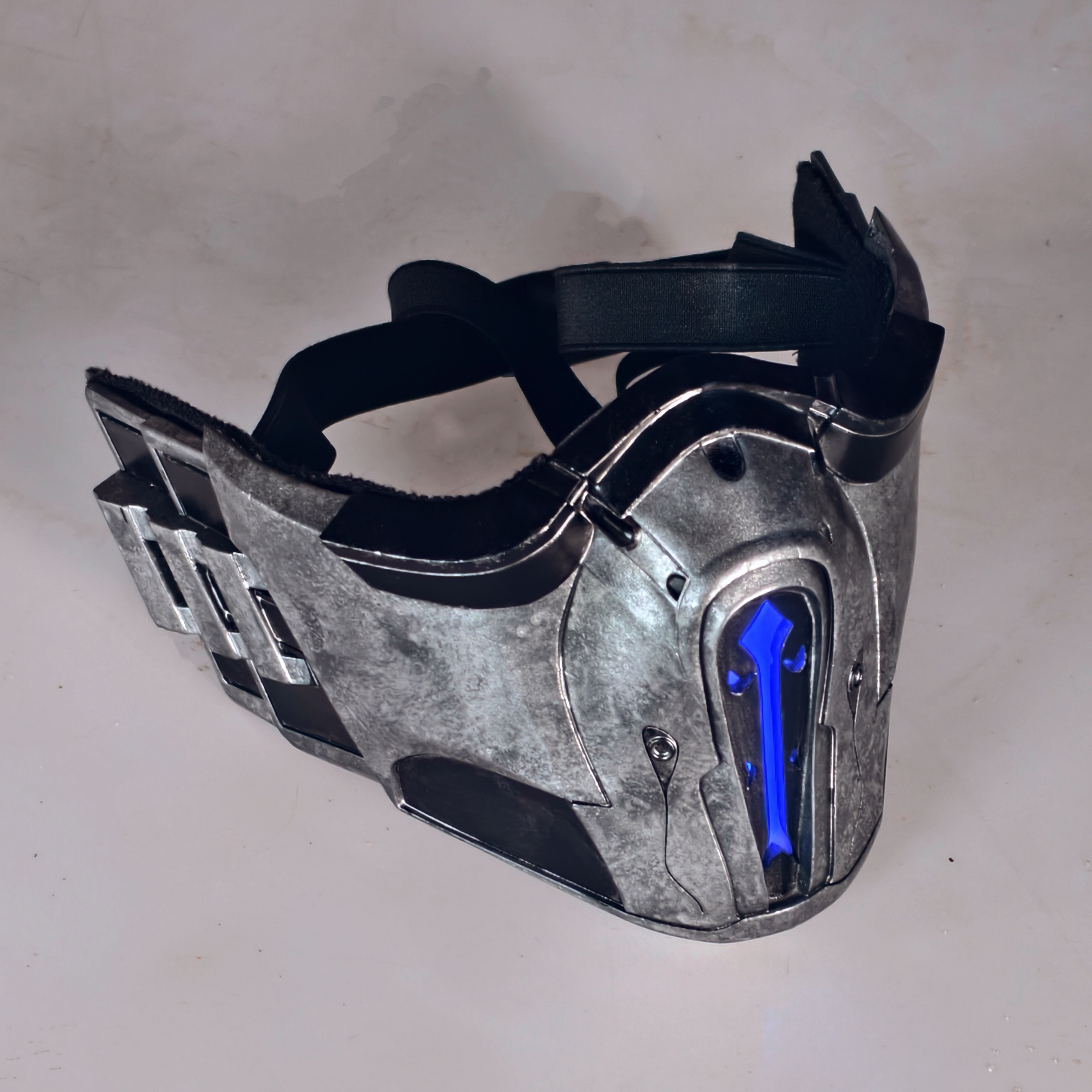 真人快打避寒零度亡灵面具武士半藏头盔道具