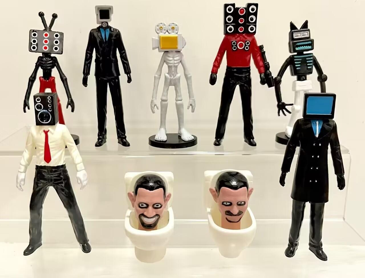 马桶人VS监控公仔泰坦