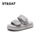 水钻厚底增高一字型外穿凉拖鞋 St&Sat 星期六夏季 女SSC2110C0P