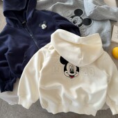宝宝卡通外套女洋气 中小童卡通开衫 儿童连帽卫衣男秋季 2025新款