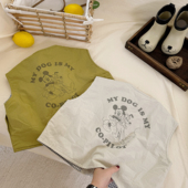 宝宝马甲春秋外穿男童卡通韩版 女婴儿童洋气坎肩双面穿 背心秋季