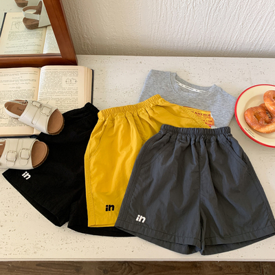 不二妈外穿短裤夏季薄款纯色洋气