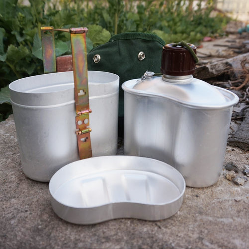 老式怀旧78式水壶军马多功能饭盒