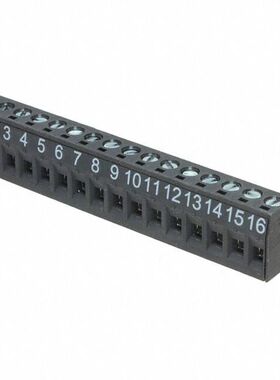 0395300116 TERM BLOCK PLUG 16POS STR 5.08MM