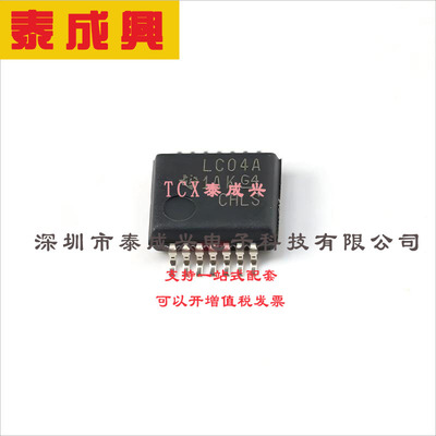 SN74LVC04ADBR TI(德州仪器) 反相器-IC-6-通道-14-SSOP