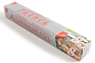 T164 日本DAN 烘焙小帮手耐高温隔油受热均匀自带锯齿锡纸8米每卷