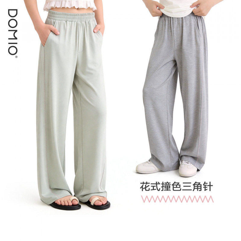 女童裤子2026夏季新款儿童休闲直筒裤中大童运动裤薄款阔腿裤夏装