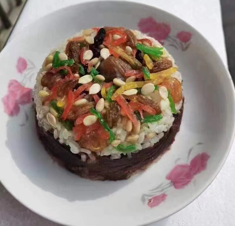 【马栋佩八宝饭】用良心料做好饭自己炒制的豆沙馅美味又健康