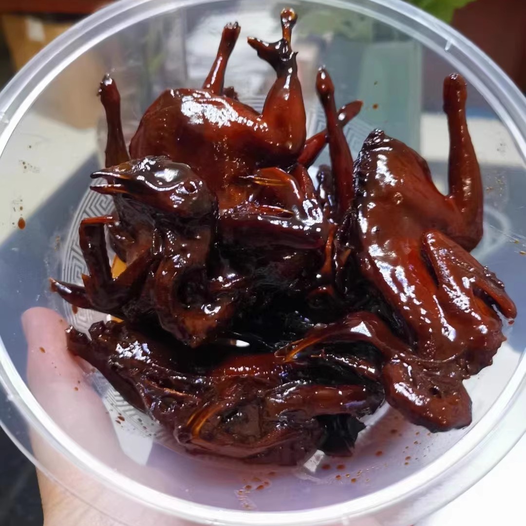 九周曲秘制酱鹌鹑一盒5只