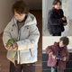 啦芙莱童装 2025冬季 男女童90白鸭绒保暖羽绒服儿童连帽外套潮6567