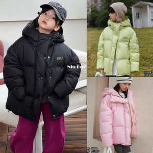 牛哆哆童装2023冬季新款儿童时尚90白鸭绒羽绒服男女童外套潮6656