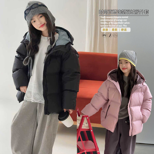 儿童羽绒服加厚90白鸭绒男女童保暖外套2552 新款 瑭伽童装 2025冬季