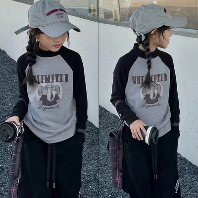 布芮欧女童暖姜绒亲肤恒温打底衫