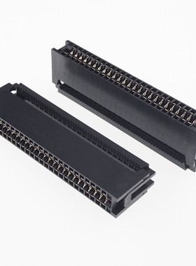 PCB灰排线压线插槽连接器2.54间距卡槽IDC压接10 ~ 64Pin HIF5D