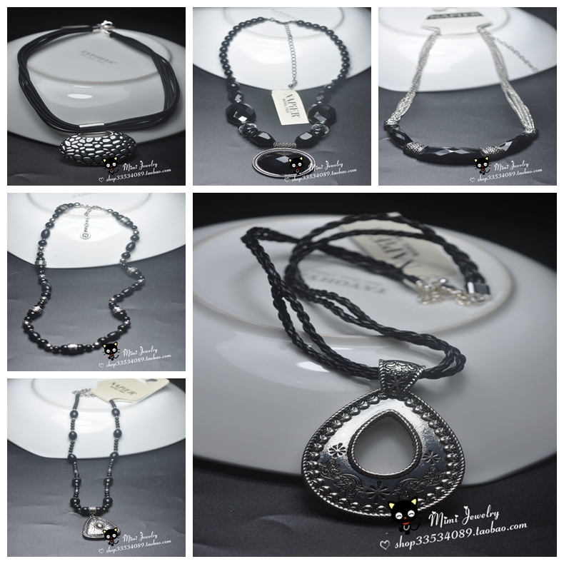 napier美国摩登赫本风古董项链