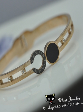 钛钢复古vintage时尚ins抖音手镯