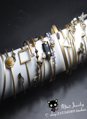 小众美国古董做旧孤品手镯