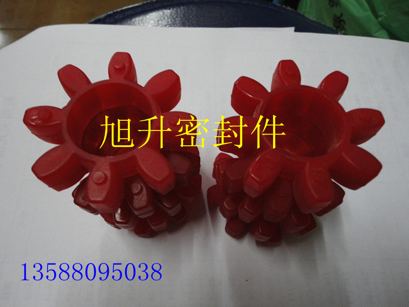 优质聚氨酯-八角块 菱型 梅花联轴器弹性缓冲垫 密封圈GR19-100