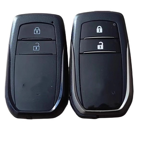 适用丰田2键皇冠陆放智能遥控汽车钥匙替换钥匙壳外壳小钥匙22款-